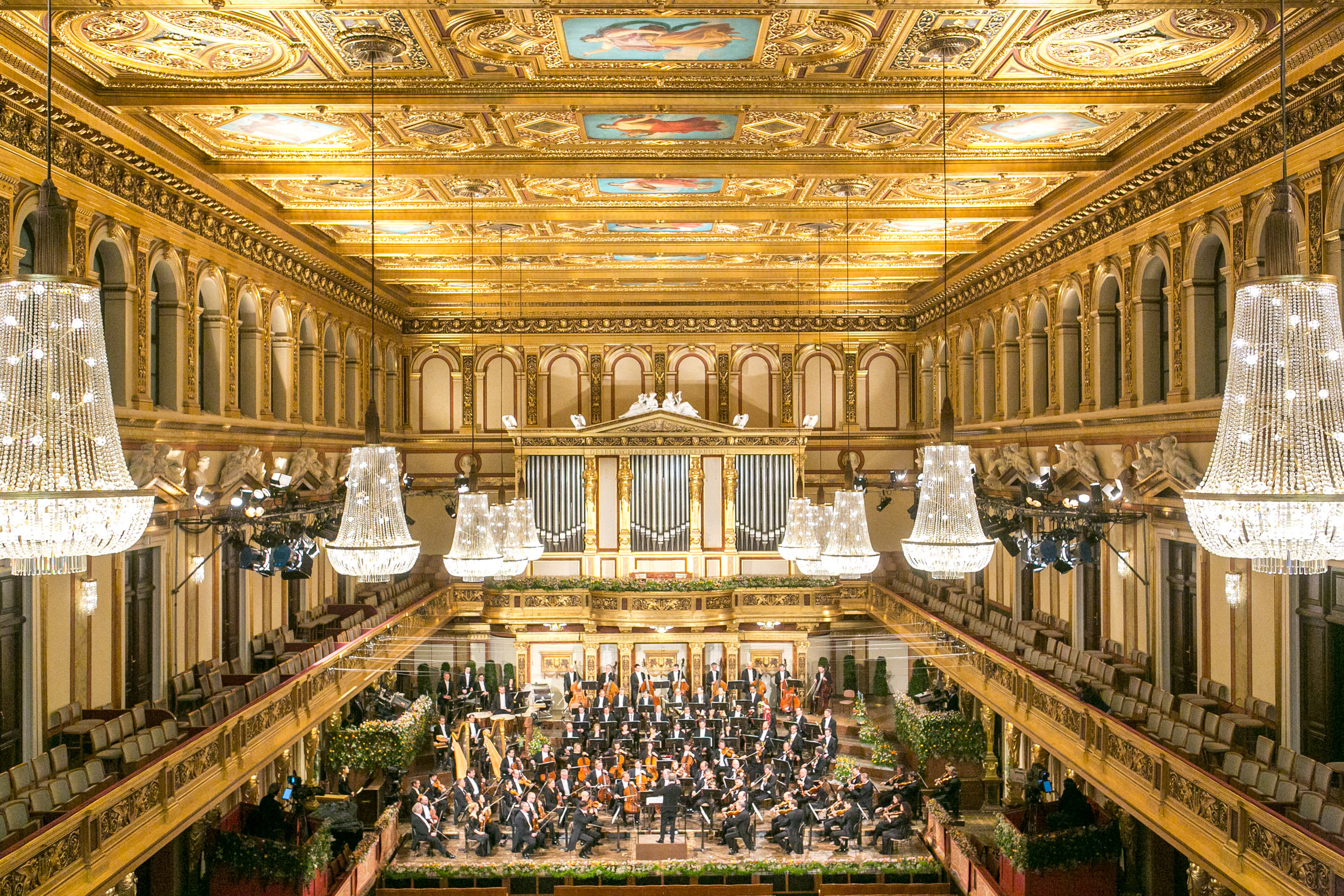 Concertul de Anul Nou / Aromânul Dumba a construit celebra sală de aur a Filarmonicii din Viena